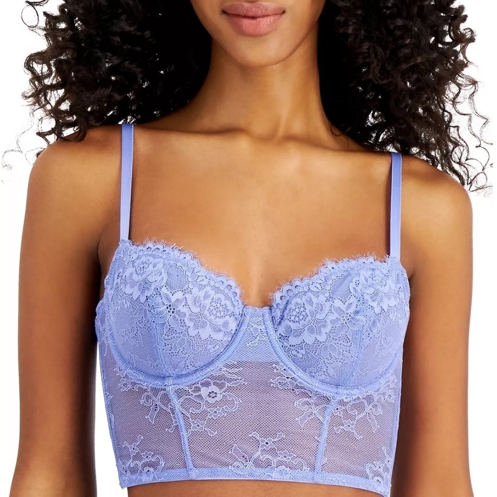 INC INTERNATIONAL CONCEPTS
Women's Lingerie Lace Bustier bra Medium
